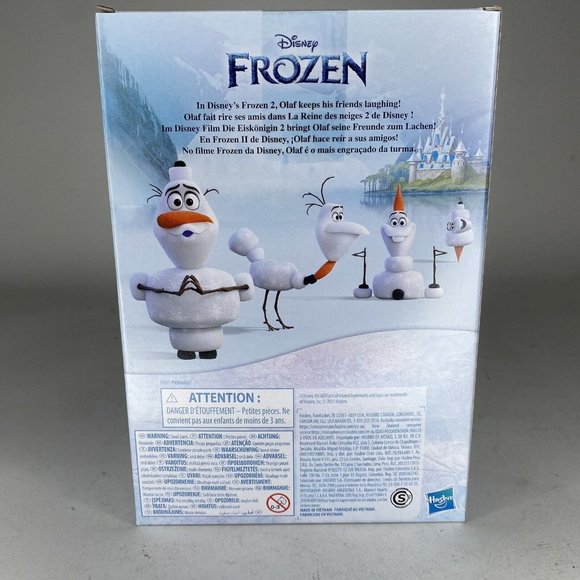 New Disney Frozen Silly Charades Olaf 13 Piece Mix & Match Figure by Hasbro - Picture 2 of 8